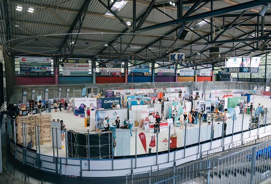 Unser Messestand bei der 1. Deggendorfer Berufs- und Ausbildungsmesse