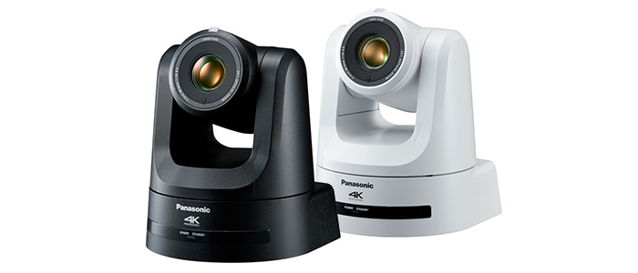Standardmodell AW-UE40 PTZ-Kamera von Panasonic Business in schwarz & weiß